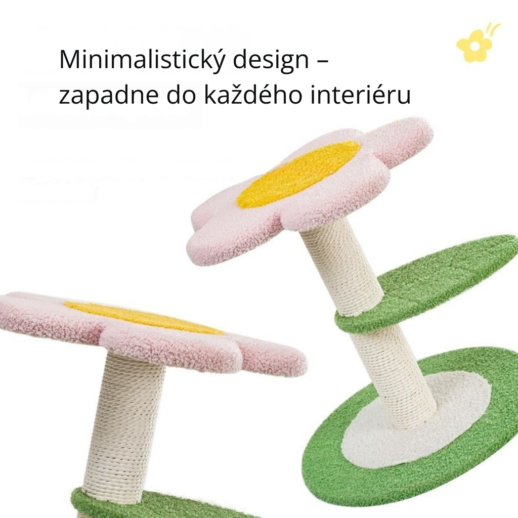 BloomSisal™ – stylová škrabací deska pro spokojené kočky